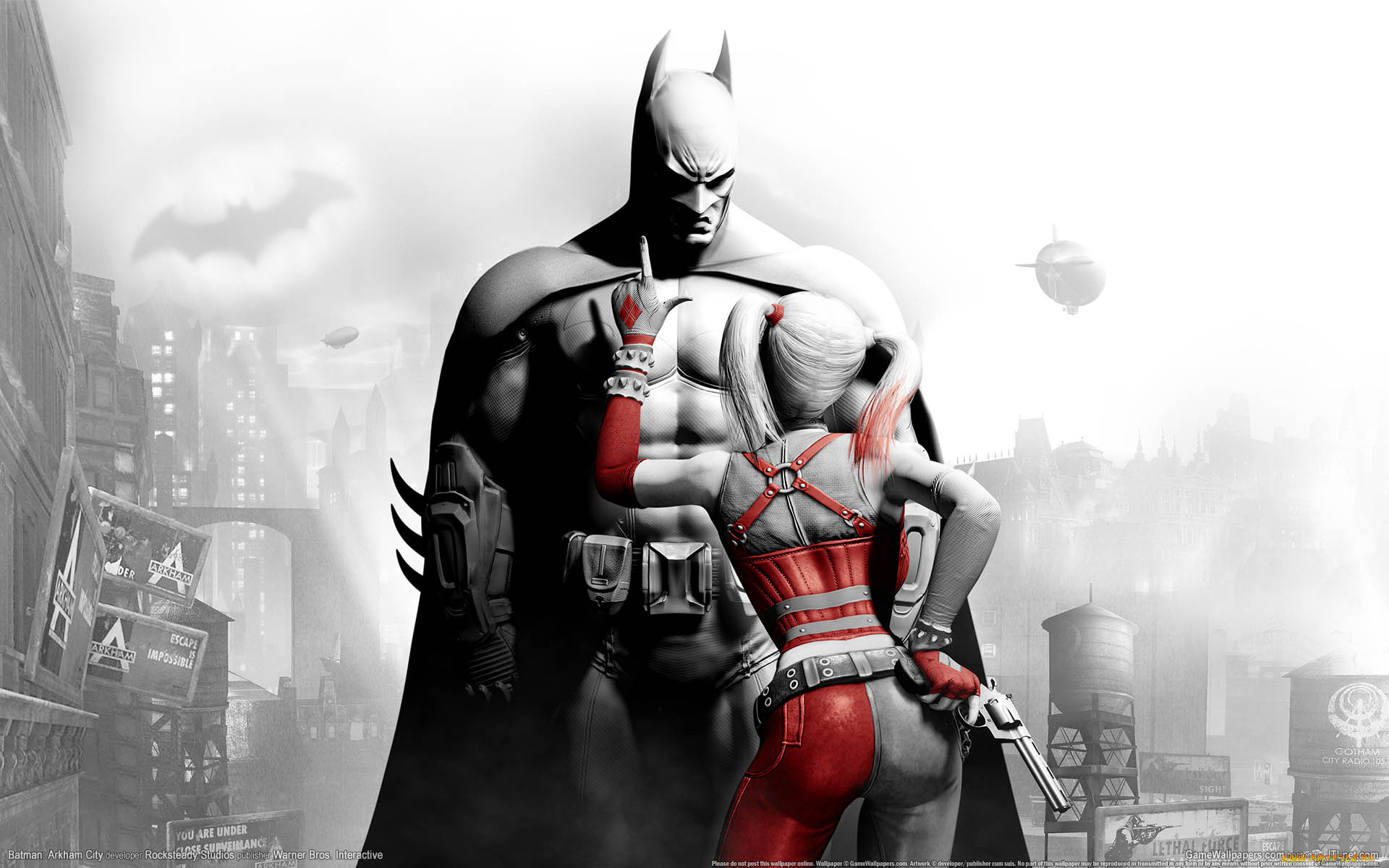 batman, arkham, city, , , harley, quinn